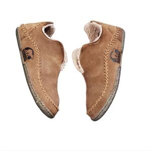 Sorel Men's Tan Suede Loafer Slippers